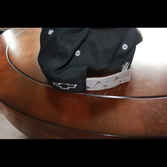 Authentic Chevy Baseball Cap Hat Diamond Plated. Adjustable StrapBack - Picture 2 of 3